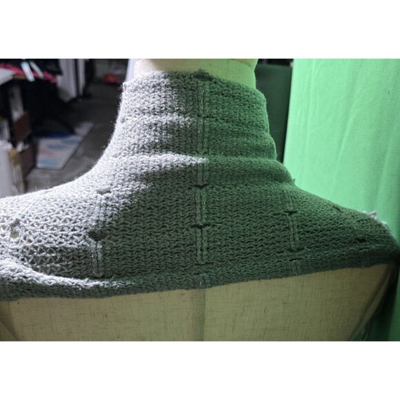 Pair of Kimberly C Knit Neck Scarves Tan and Gray Women's Collar Scarf 8x22 NWT - Picture 11 of 16